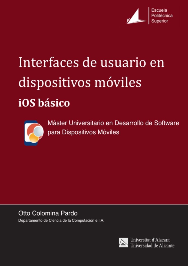 PDF de programación Interfaz de usuario en dispositivos móviles iOS