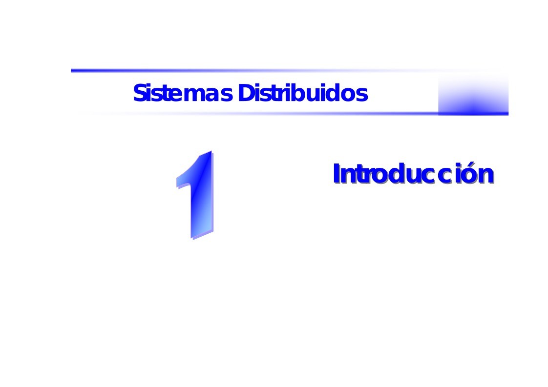 Imágen de pdf 1 Introducción - Sistemas Distribuidos