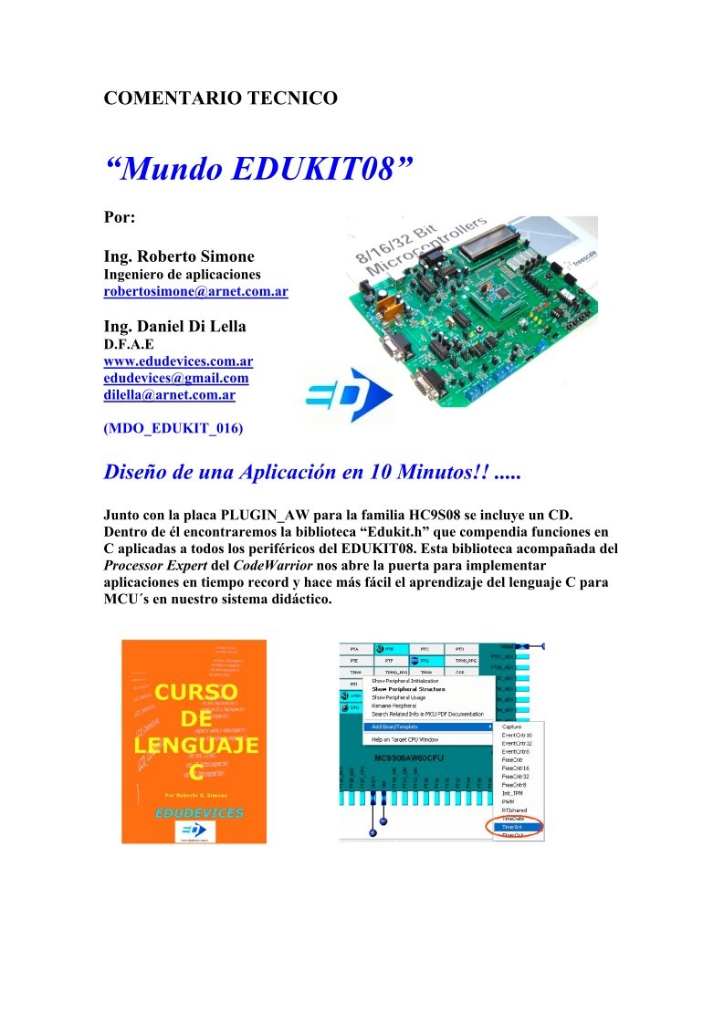 Imágen de pdf Mundo EDUKIT08 - Diseño de una Aplicación en 10 Minutos
