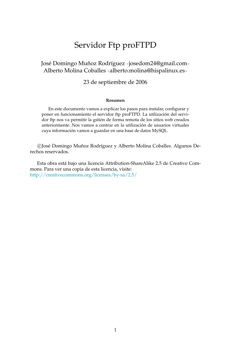 Imágen de pdf Servidor Ftp proFTPD