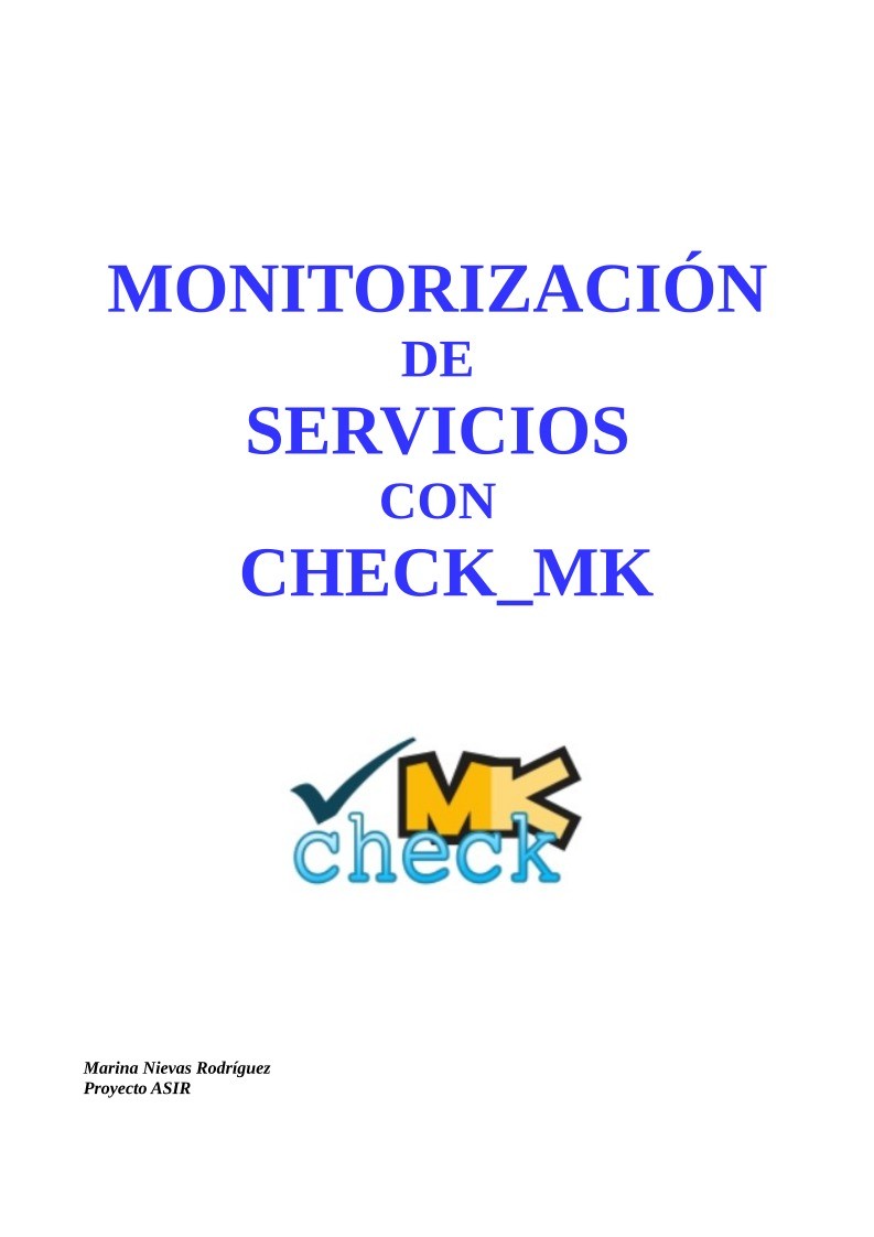 Imágen de pdf Monitorización de servicios con Check_MK