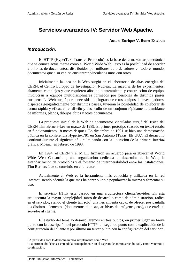 Imágen de pdf Servicios avanzados IV: Servidor Web Apache