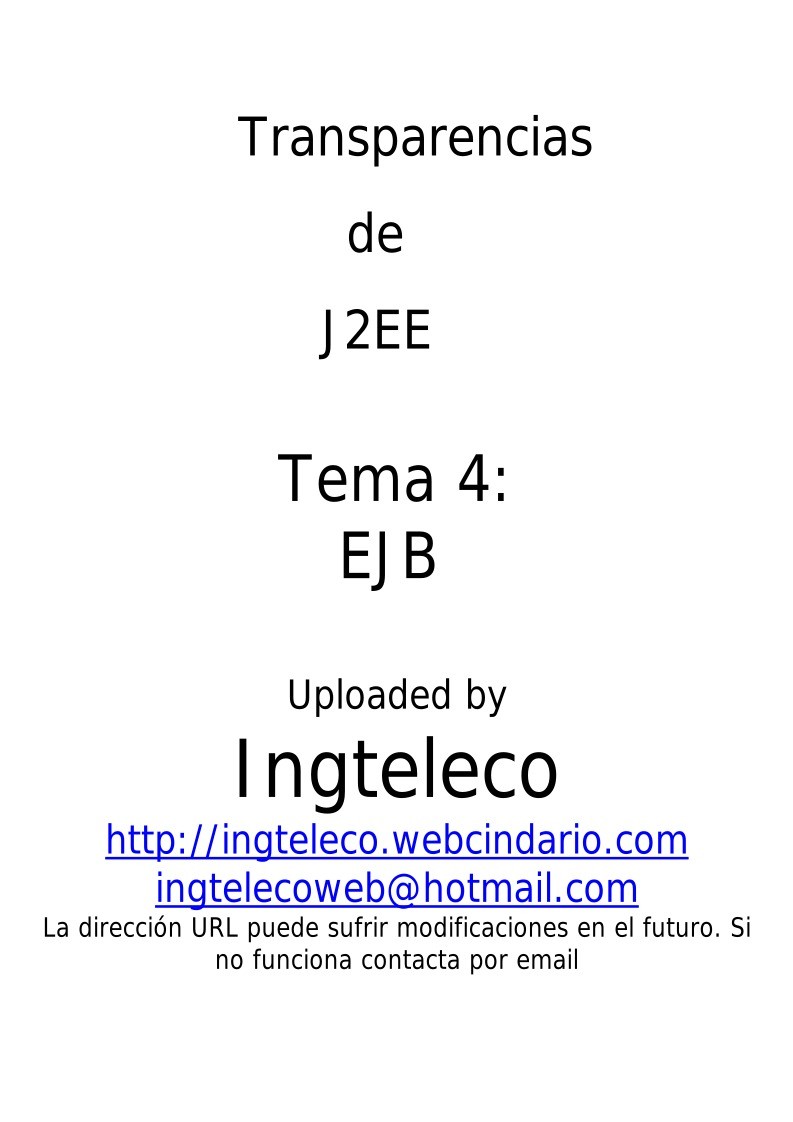 Imágen de pdf Tema 4 - EJB