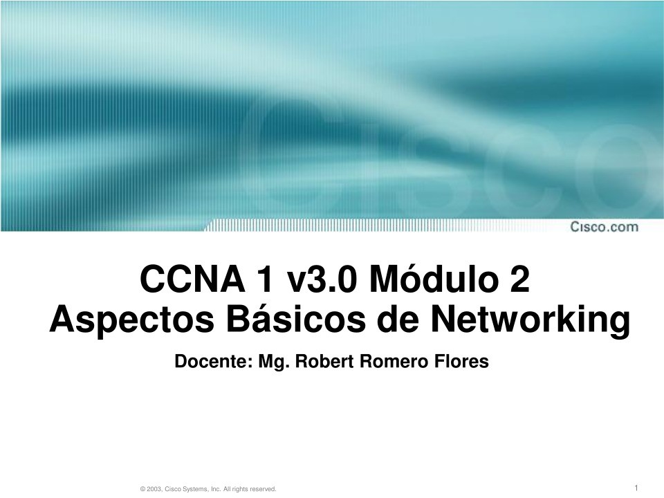 Imágen de pdf Aspectos Básicos de Networking