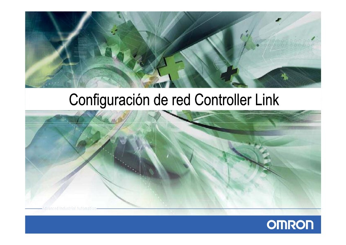Imágen de pdf Configuración de red Controller Link