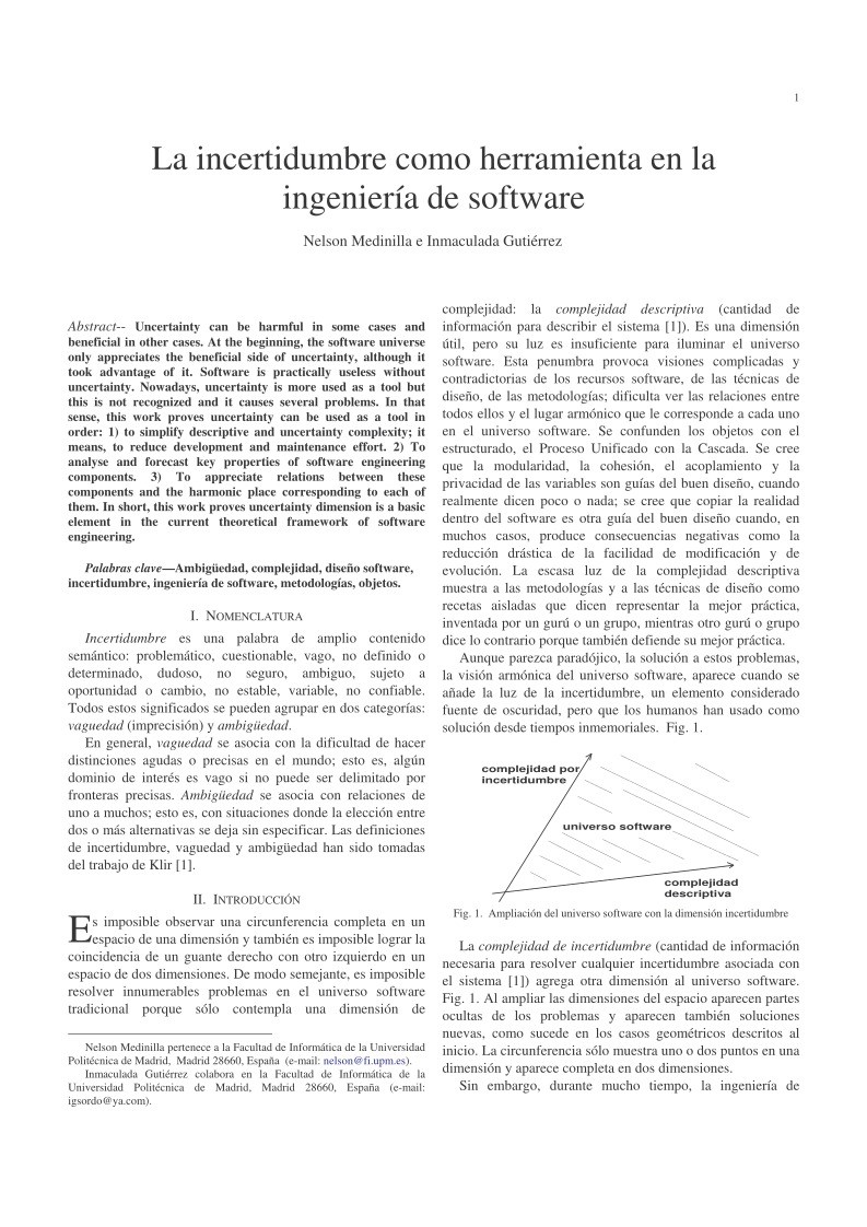 Imágen de pdf La incertidumbre como herramienta en la ingeniería de software
