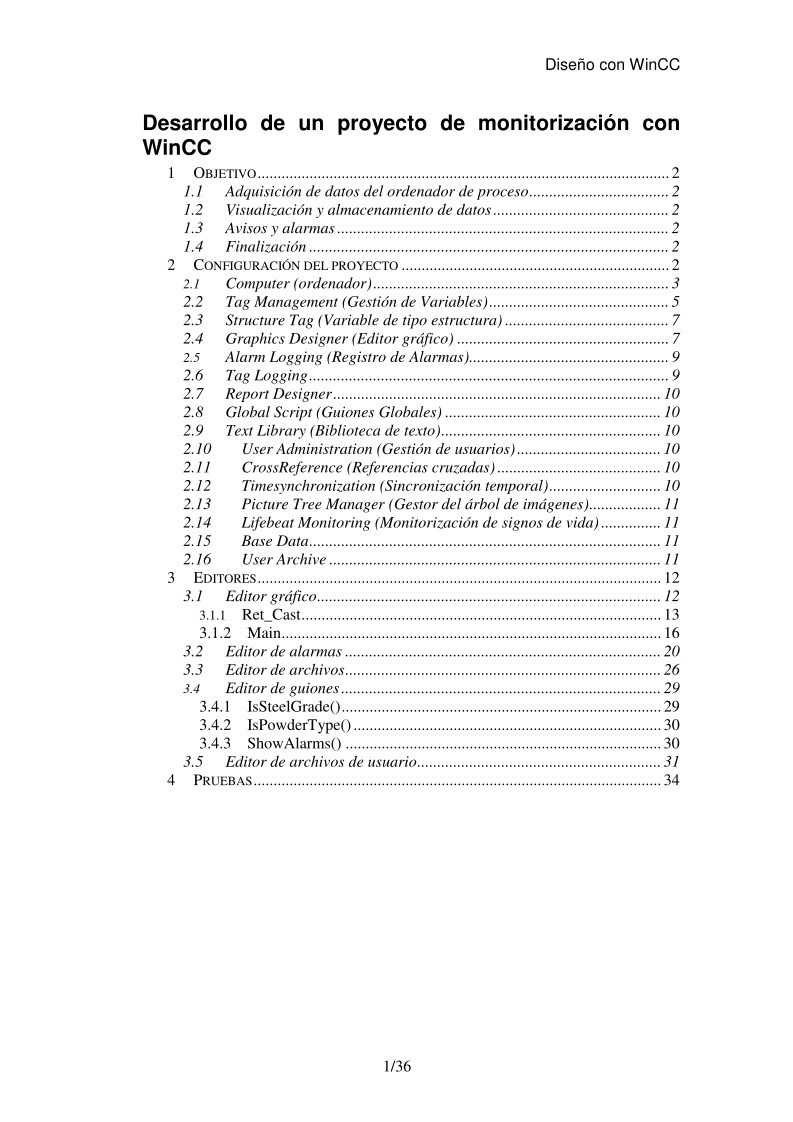 Imágen de pdf Desarrollo de un proyecto de monitorización con WinCC