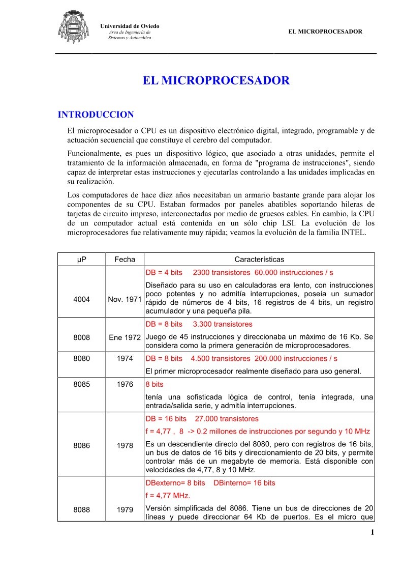 Imágen de pdf El Microprocesador