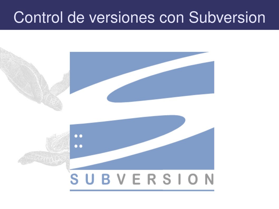 Imágen de pdf 01 - Control de versiones con Subversion