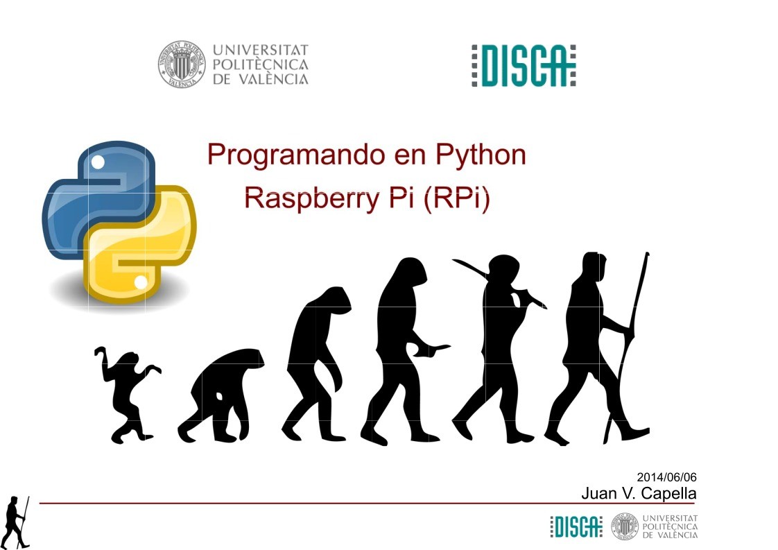 Imágen de pdf Programando en Python Raspberry Pi
