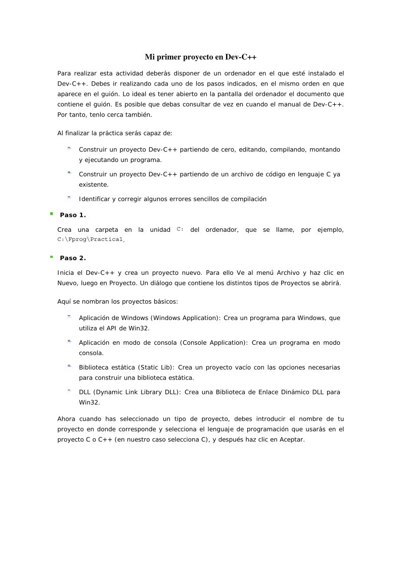 Imágen de pdf Mi primer proyecto en Dev-C++