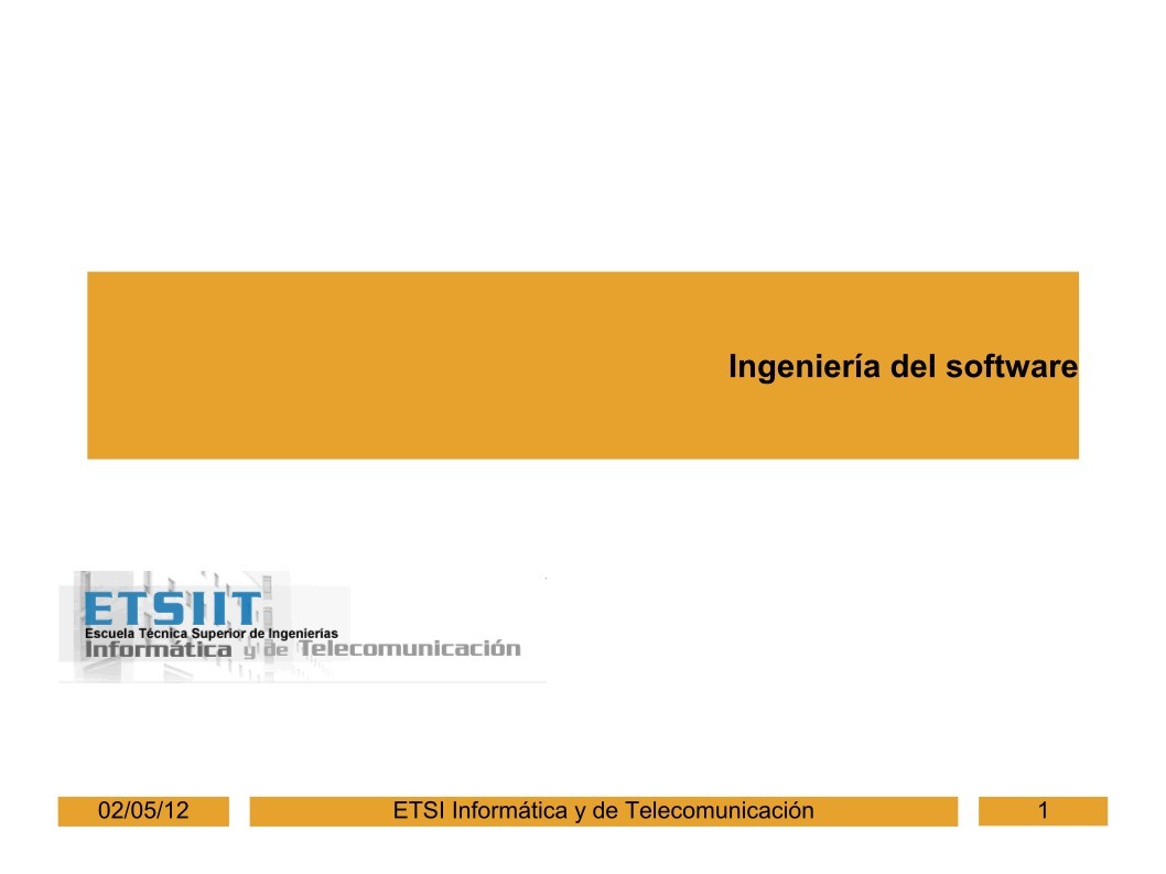 Imágen de pdf Ingeniería del Software