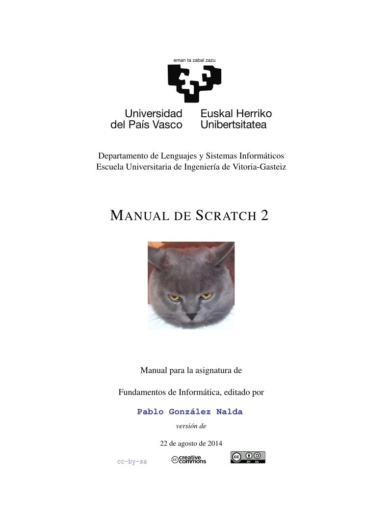 Imágen de pdf Manual de Scratch 2