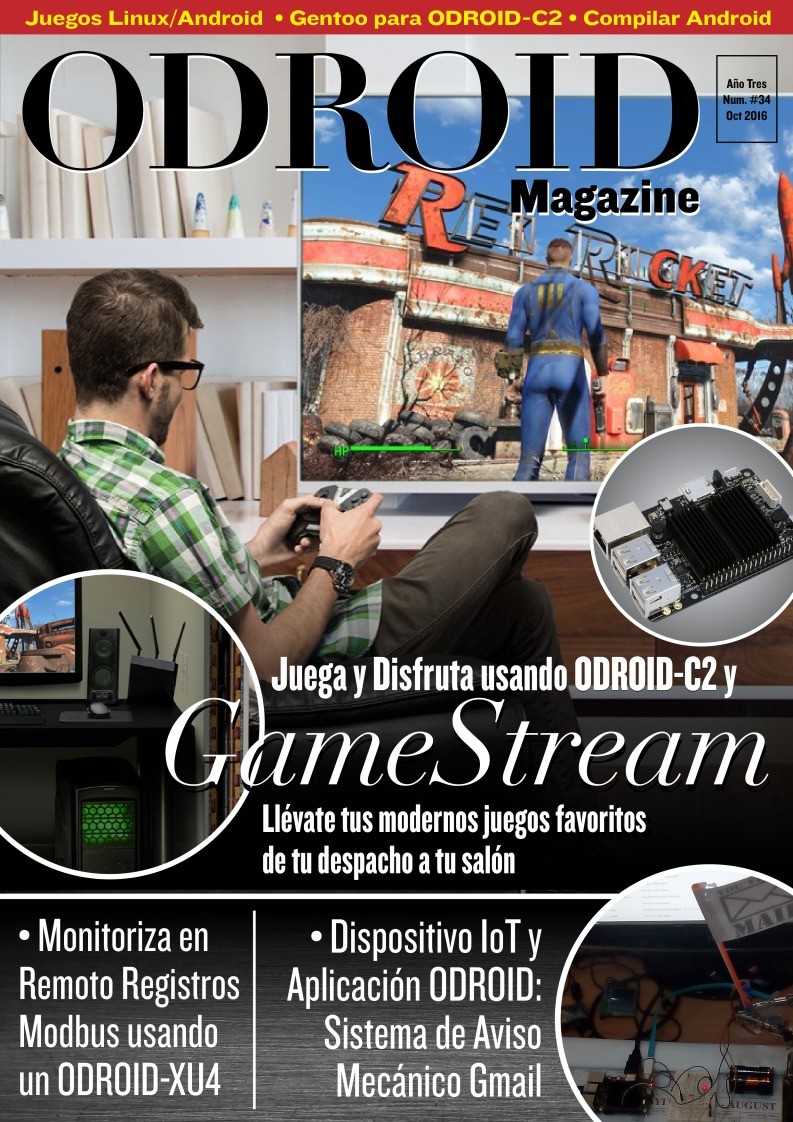 Imágen de pdf ODROID Magazine #34 201610