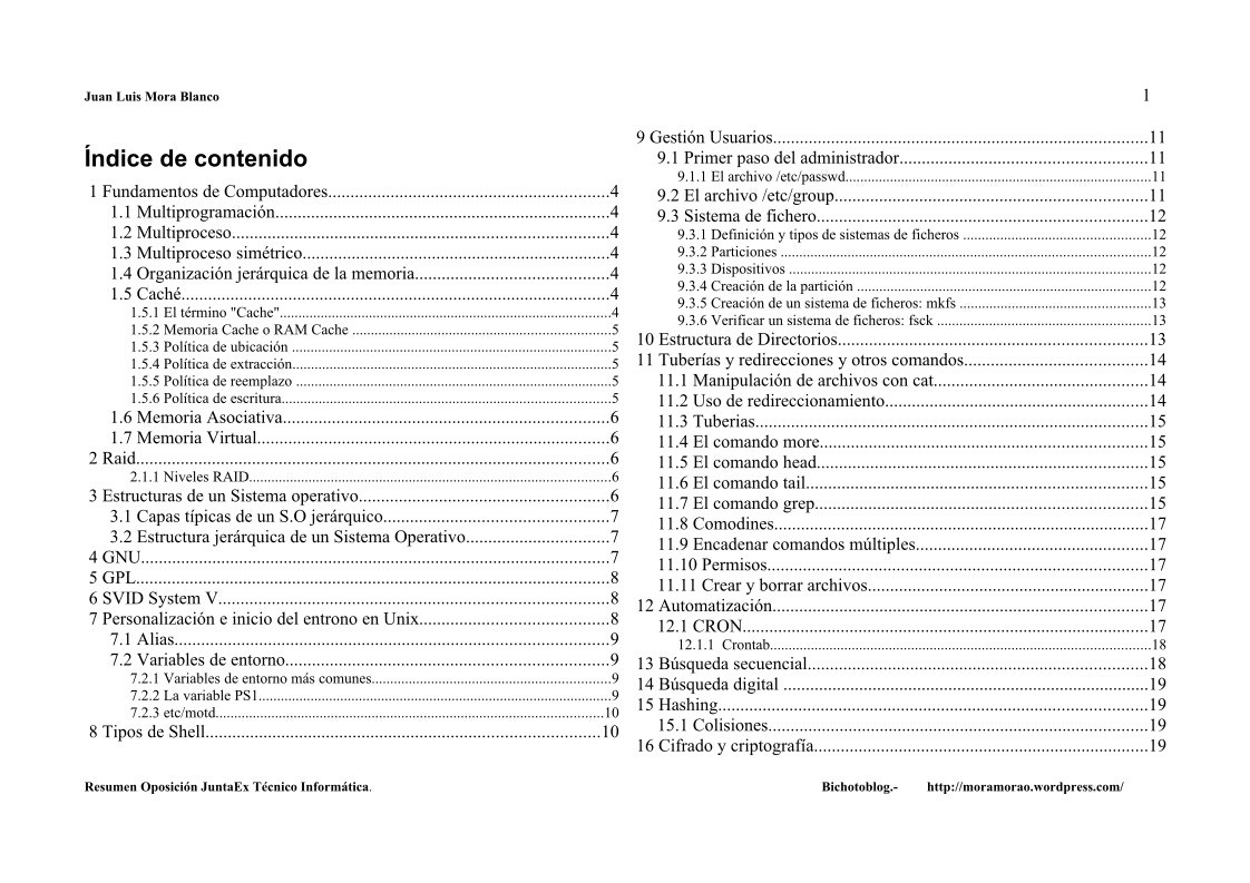 Imágen de pdf Resumen Oposición JuntaEx Técnico Informática