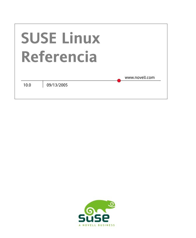 Imágen de pdf SUSE Linux Referencia