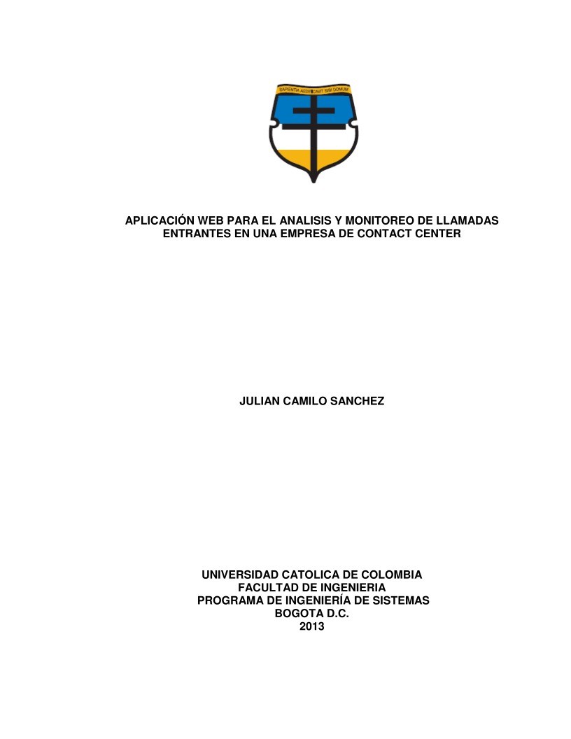 Imágen de pdf Aplicación web para el analisis y monitoreo de llamadas entrantes en una empresa de Contact Center