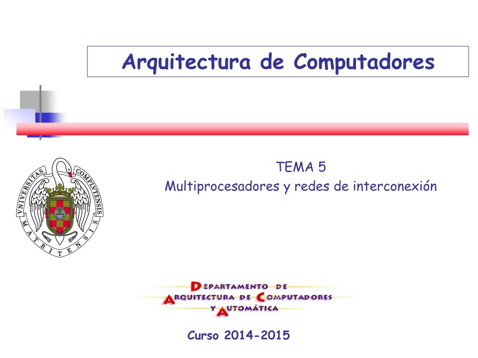Imágen de pdf TEMA 5 Multiprocesadores y redes de interconexión
