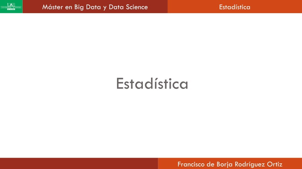 Imágen de pdf Estadística - Máster en Big Data y Data Science