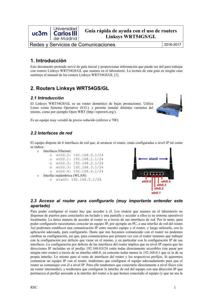 Imágen de pdf Guía rápida de ayuda con el uso de routers Linksys WRT54GS/GL