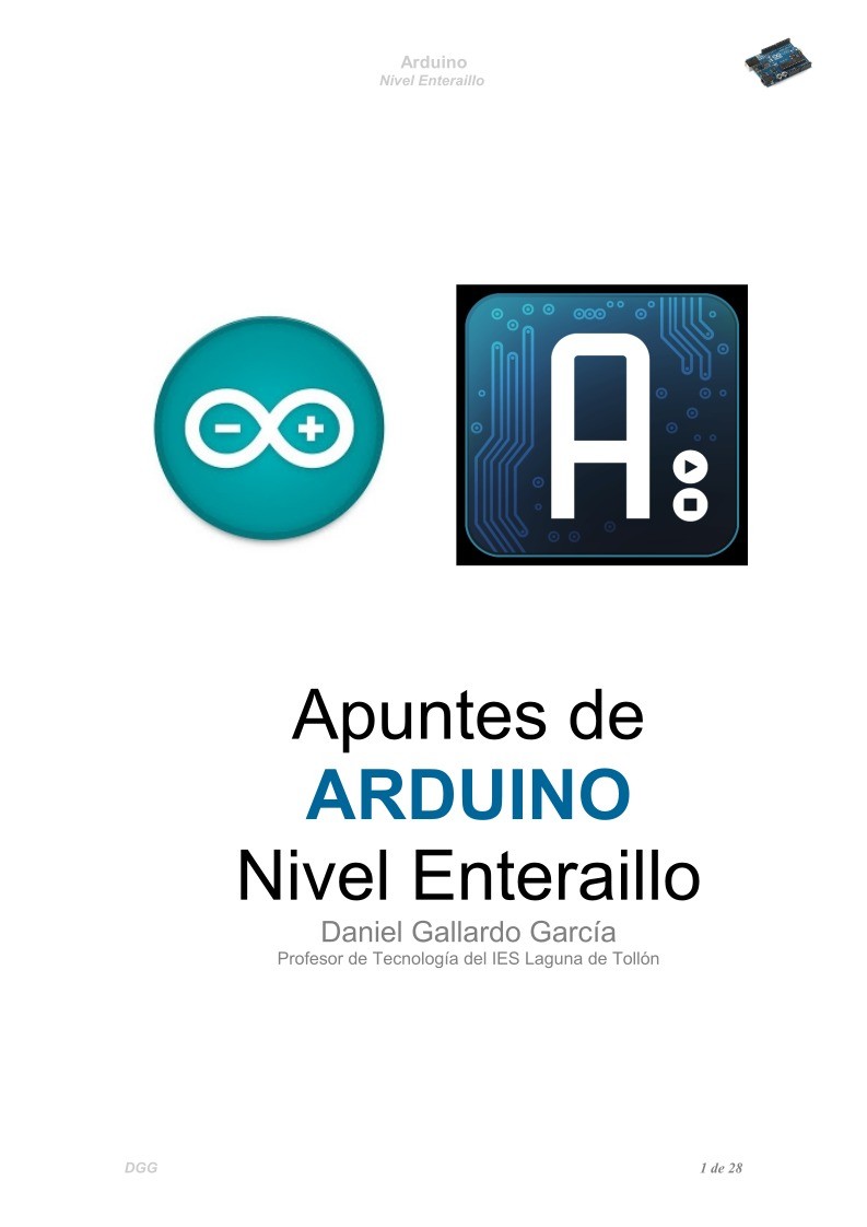 Imágen de pdf Apuntes de ARDUINO Nivel Enteraillo