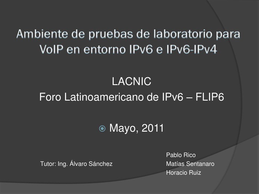 Imágen de pdf Ambiente de pruebas de laboratorio para VoIP en entorno IPv6 e IPv6-IPv4