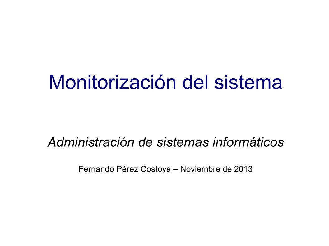 Imágen de pdf Monitorización del sistema