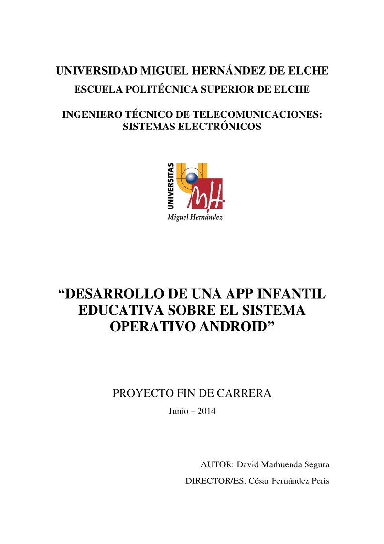 Imágen de pdf Desarrollo de una APP infantil educativa sobre el sistema operativo Android