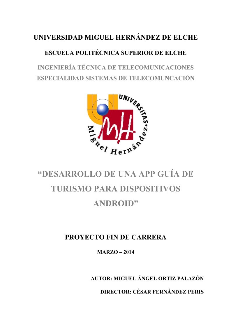 Imágen de pdf Desarrollo de una APP guía de turismo para dispositivos Android