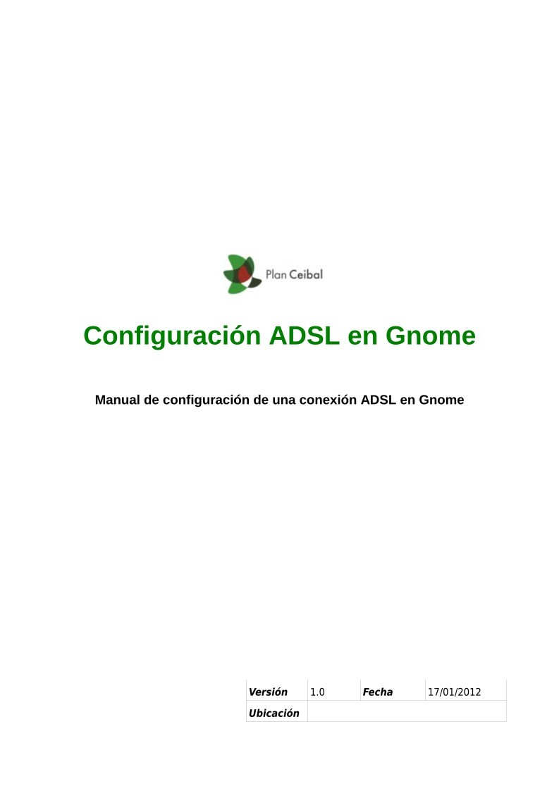 Imágen de pdf Configuración ADSL en Gnome