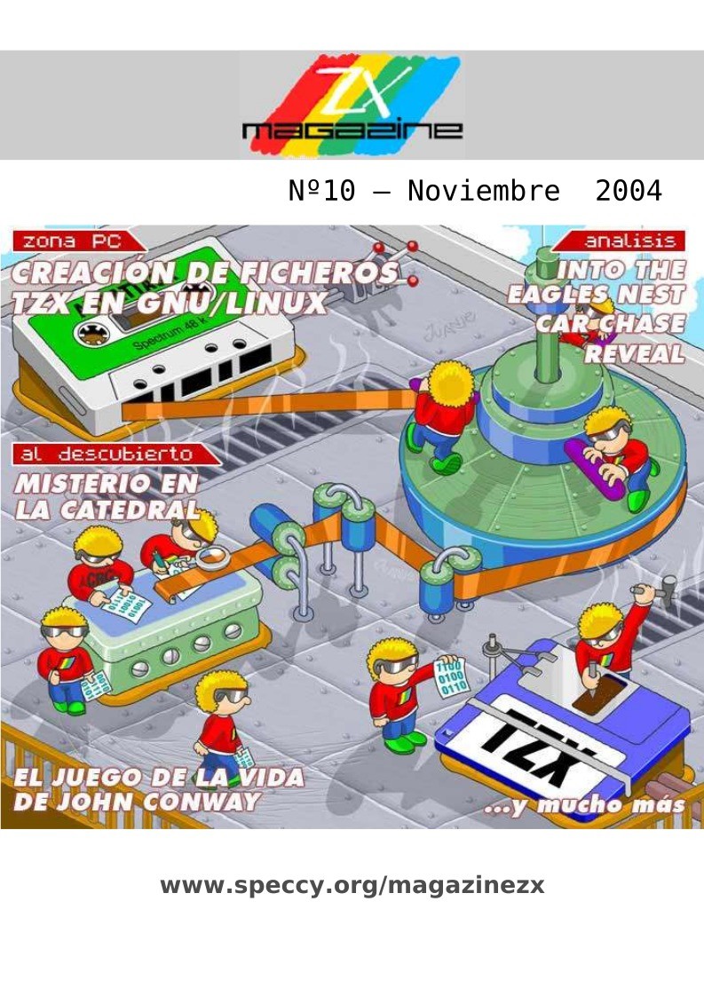 Imágen de pdf MagazineZX Número 10 - Noviembre 2004