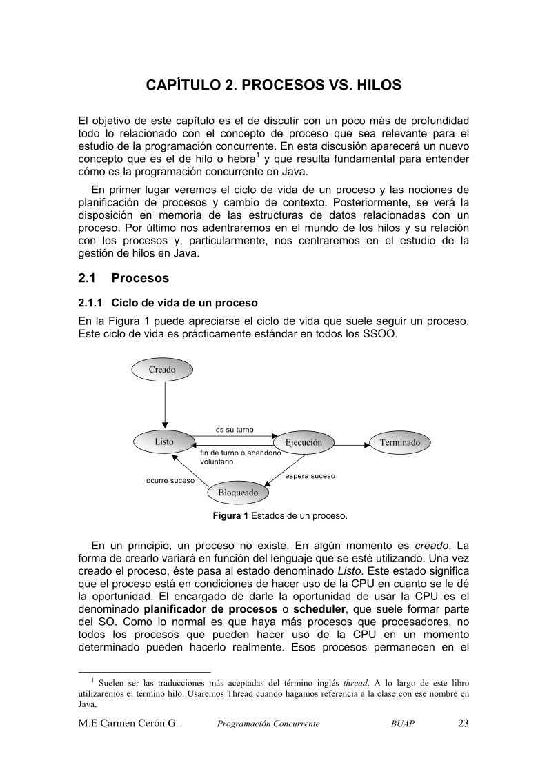 Imágen de pdf Capitulo. Procesos vs Hilos