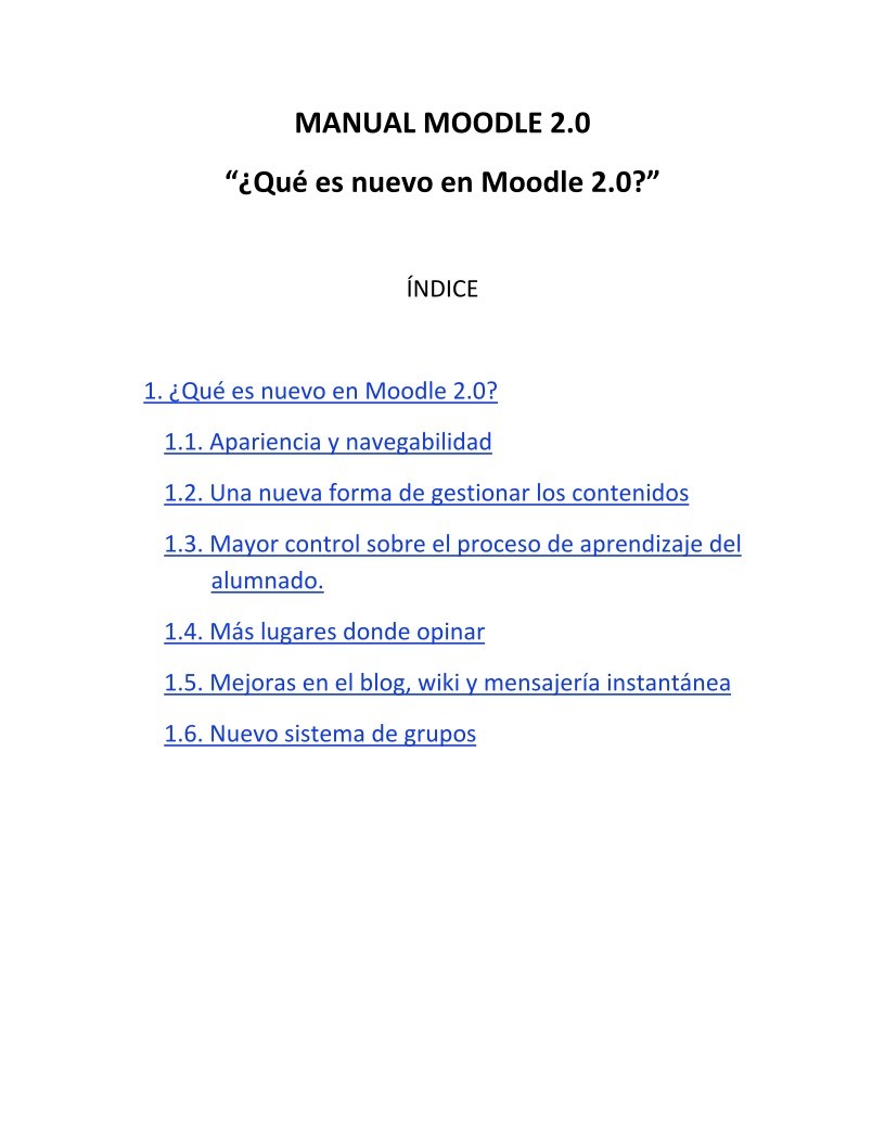 Imágen de pdf Moodle 2.0. ¿Qué es nuevo en Moodle 2.0?