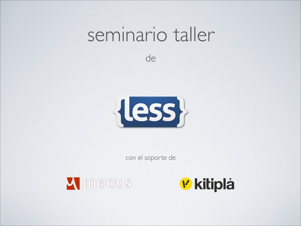 Imágen de pdf Seminario taller de LESS