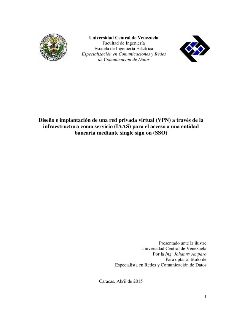 Imágen de pdf Diseño e implantación de una red privada a través de la infraestructura como servicios (IaaS) para el acceso a una entidad bancaria mediante SSO