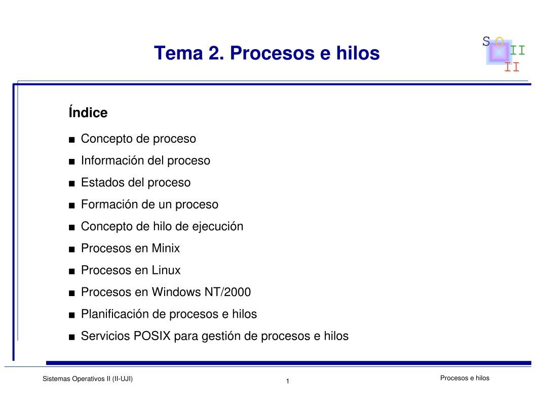 Imágen de pdf Tema 2. Procesos e hilos