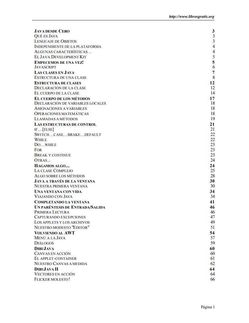 Imágen de pdf Java desde Cero