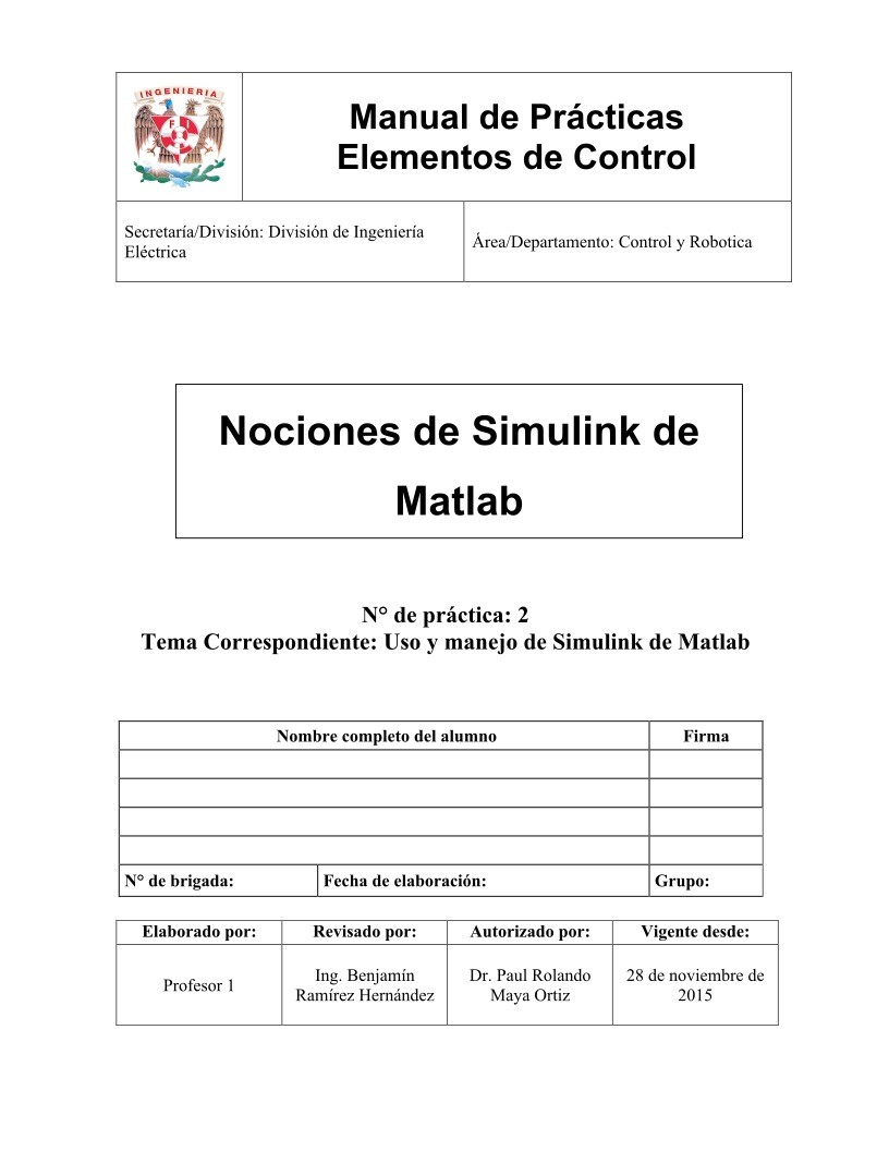 Imágen de pdf Nociones de Simulink de Matlab