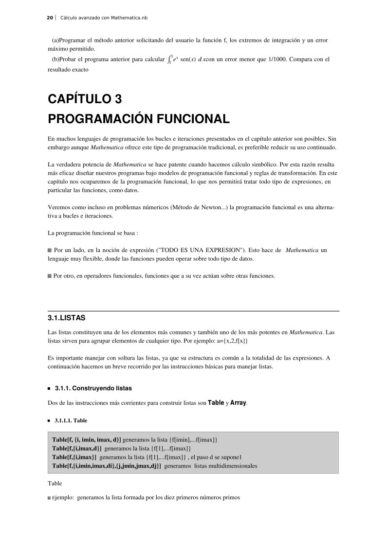Imágen de pdf Capítulo 3 - Programación funcional
