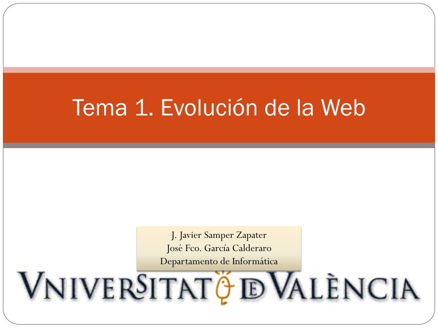 Imágen de pdf Tema 1. Evolución de la Web