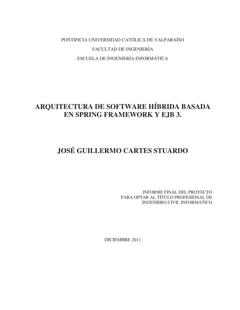 Imágen de pdf Arquitectura de software híbrida basada en Spring framework y EJB 3