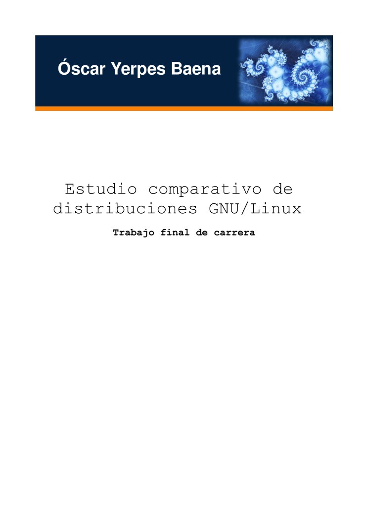 Imágen de pdf Estudio comparativo de distribuciones GNU/Linux