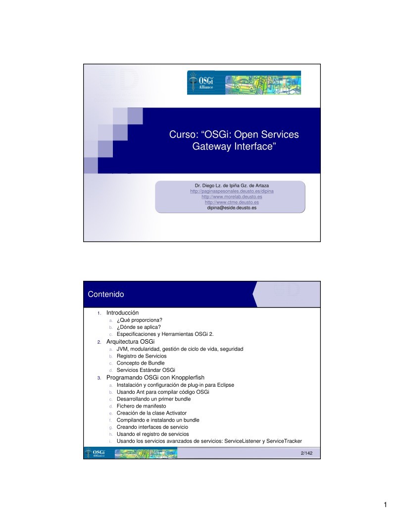 Imágen de pdf Curso: OSGi: Open Services Gateway Interface