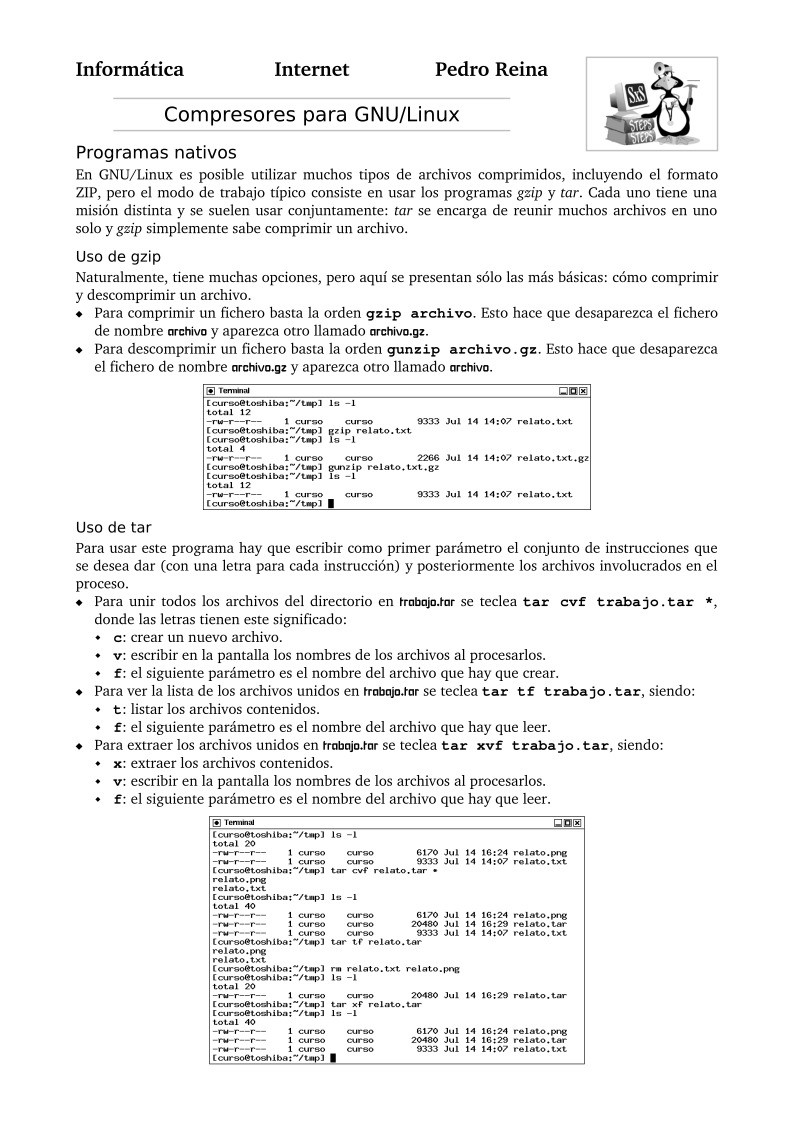 Imágen de pdf Compresores para GNU/Linux