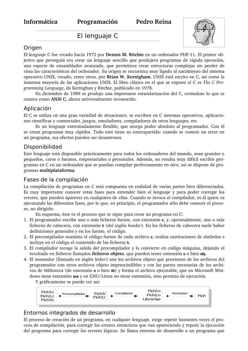 Imágen de pdf El Lenguaje C