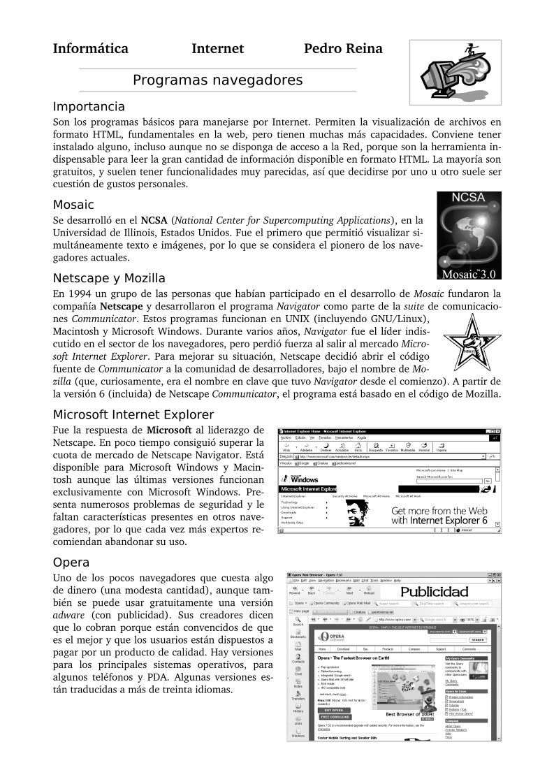 Imágen de pdf Programas Navegadores