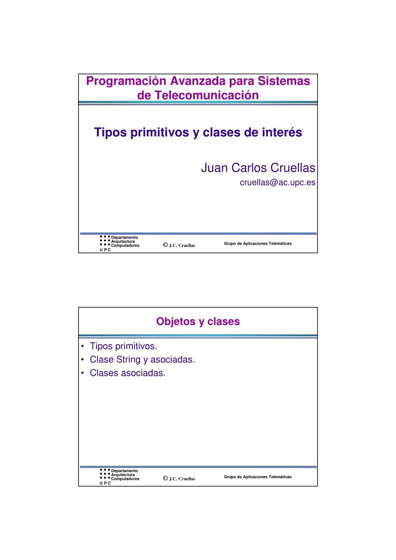 Imágen de pdf Tipos primitivos y clases de interés