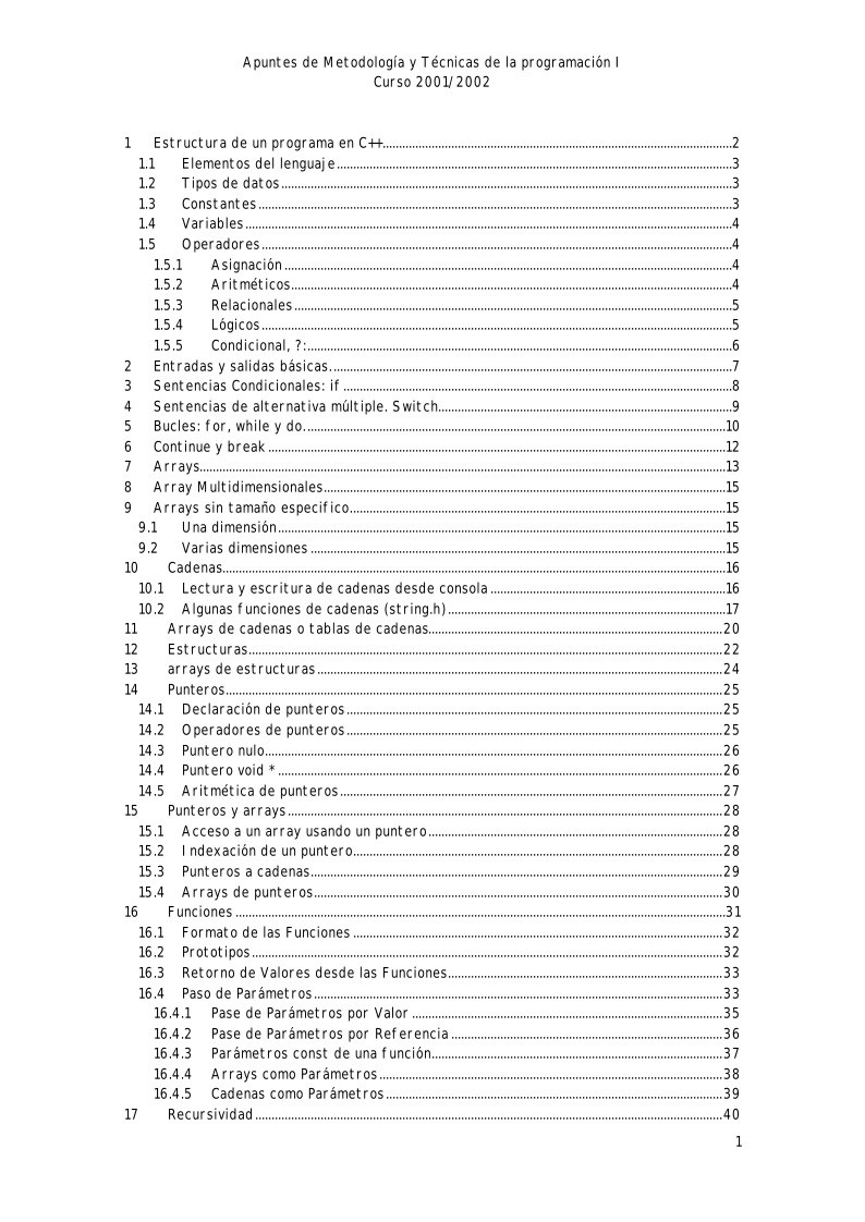 Imágen de pdf Apuntes de Metodología y Técnicas de la programación I