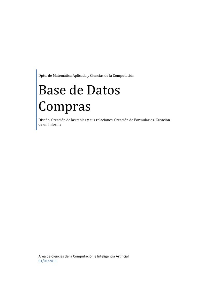 Imágen de pdf Base de Datos - Compras