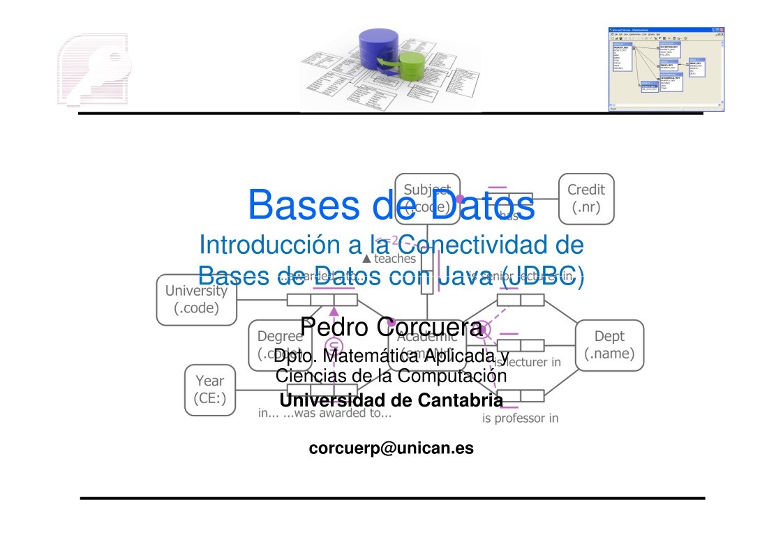 Imágen de pdf Introducción a la Conectividad de Bases de Datos con Java (JDBC)